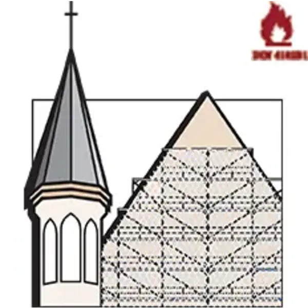 Steigernet 2200 NVO Brandvertragend 2,57x100 mtr - 60 gr/m2 - WIT