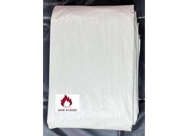 - PE  Afdekzeil 150gr/m2 Brandvertragend NVO