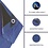 DEKZEIL PE BLAUW/ZWART - 180 gr/m2 - 3 x 4 mtr