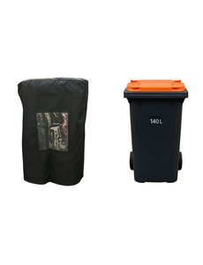  Vuilnisbak hoes / Rolcontainer hoes - 140 liter