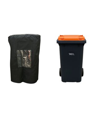 Vuilnisbak hoes / Rolcontainer hoes - 140 liter