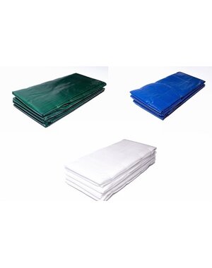  Afdekzeil PE 250gr/m2 / Supertarp Premium  - 12 x 15 mtr met UV-Coating