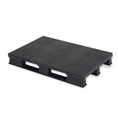 Paleta plastikowa z pełnym blatem 1200x800x150 mm - nośność 1500 kg