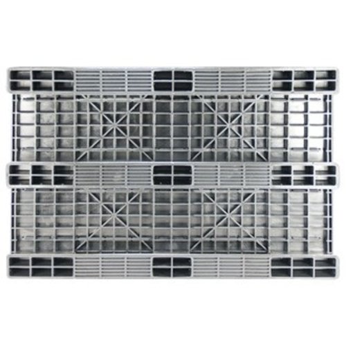 Paleta plastikowa z pełnym blatem 1200x800x150 mm - nośność 1500 kg