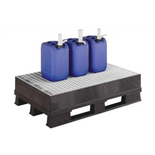 Paleta z wanną wychwytową 1200x800x310 mm - z kratownicą ociekową