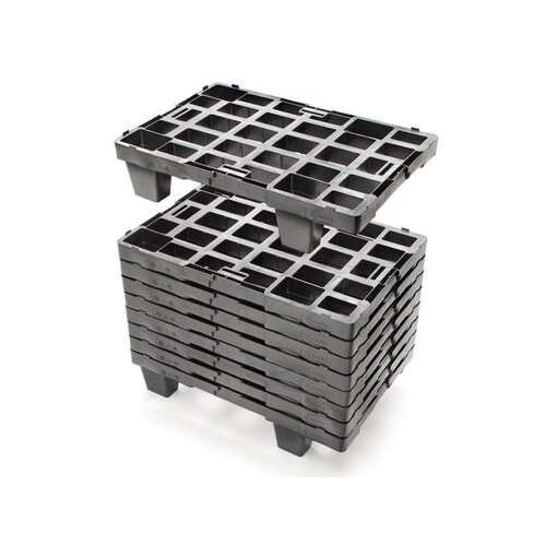 Plastikowa paleta ekspozycyjna 600x400x140 mm - gniazdowa