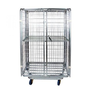 Zamykany wózek siatkowy typu rollkontener 1200x800x1800mm