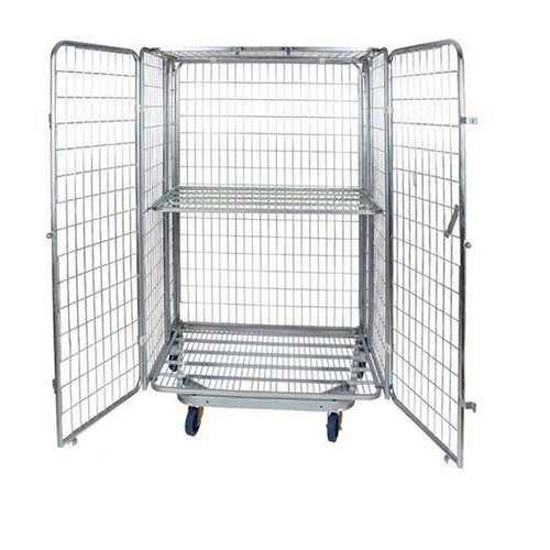 Zamykany wózek siatkowy typu rollkontener 1200x800x1800mm