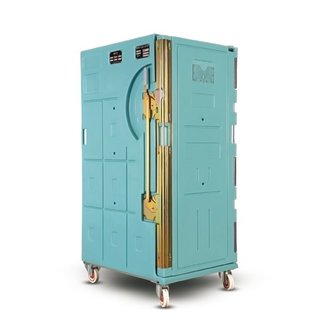 Izotermiczny Rollkontener 1000x800x1900 mm - 768 litrów