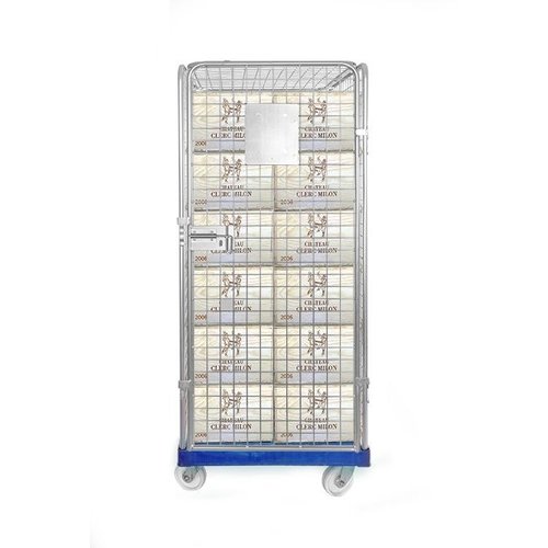 Antywłamaniowy kontener siatkowy 810x720x1800 mm