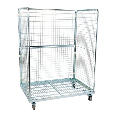 Rollkontener 3 ścienny mieszczący europaletę 1350x950x1820 mm