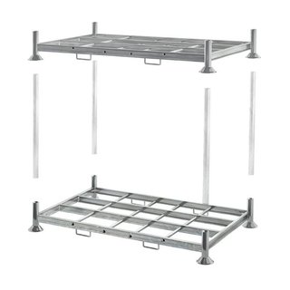 Metalowy regał magazynowy 2025x1180x310 mm - podwójny
