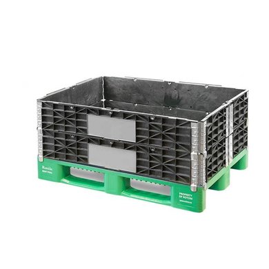 Nadstawka plastikowa 1200x800x200mm składana - 6 zawiasów