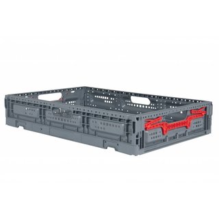 Składana skrzynka ażurowa 600x400x115 mm - 23 litry