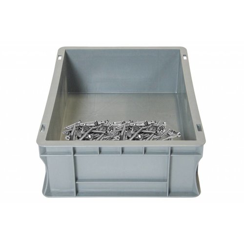 Plastikowy pojemnik Euro 400x300x120 mm - pojemność 10 litrów