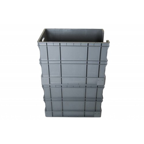 Pojemnik Euro z otworem na uchwyt 600x400x430 mm - pojemność 90 litrów