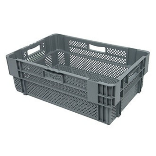 Plastikowy pojemnik ażurowy 600x400x245 mm