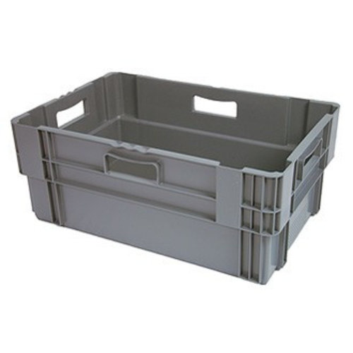 Plastikowy pojemnik gniazdowy 600x400x320 mm - sztaplowany