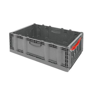 Składany plastikowy pojemnik 600x400x221mm - zamknięty