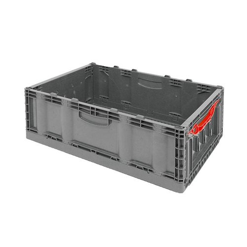 Składany plastikowy pojemnik 600x400x221mm - zamknięty