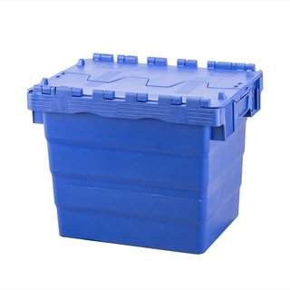 Plastikowy pojemnik z pokrywą 400x300x365 mm