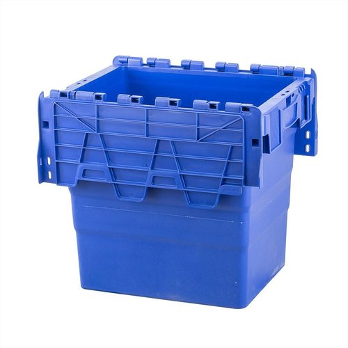 Plastikowy pojemnik z pokrywą 400x300x365 mm