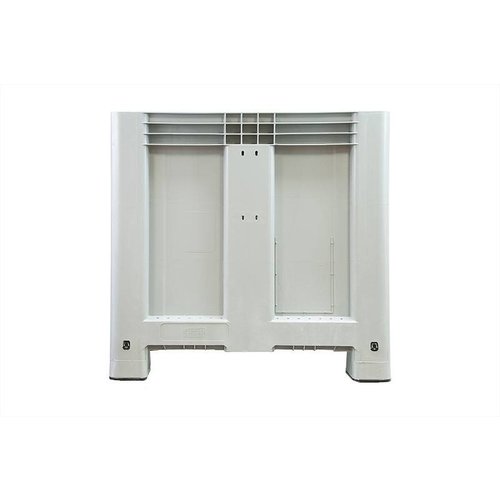 Skrzyniopaleta plastikowa do produktów spożywczych 1200x800x800 mm - 4 nogi