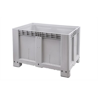 Skrzyniopaleta plastikowa do produktów spożywczych 1200x800x800 mm - 4 nogi