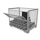 Gitterbox - kosz metalowy 1240x835x970 mm -  nowy - UIC Standard 435-3