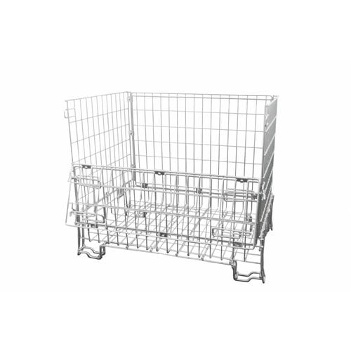 Metalowy koszt siatkowy 1200x800x1000 mm - składany