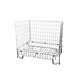 Metalowy kosz siatkowy 1200x800x1000 mm - składany