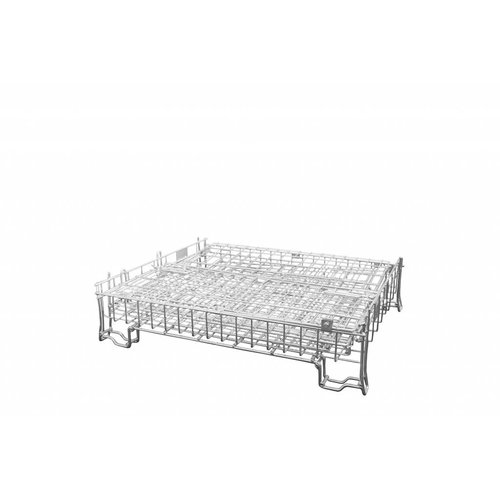 Metalowy kosz siatkowy 1200x800x1000 mm - składany