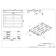 Paleta jednorazowa 1200x800x120 mm, IPPC