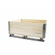 Drewniana nadstawa paletowa 1200x1000x200 mm - 2 deskowa