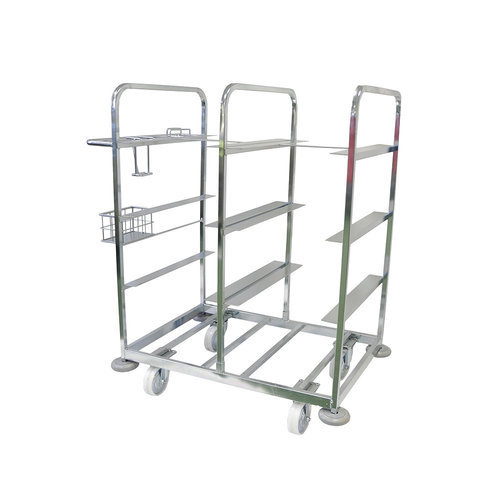 Wózek do kompletacji zamówień - 8 pojemników Euronorm 600x400