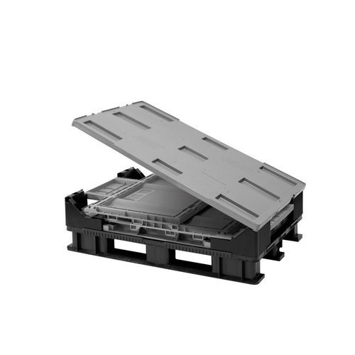 Skrzyniopaleta składana 1211x811x902 mm, 590 litrów