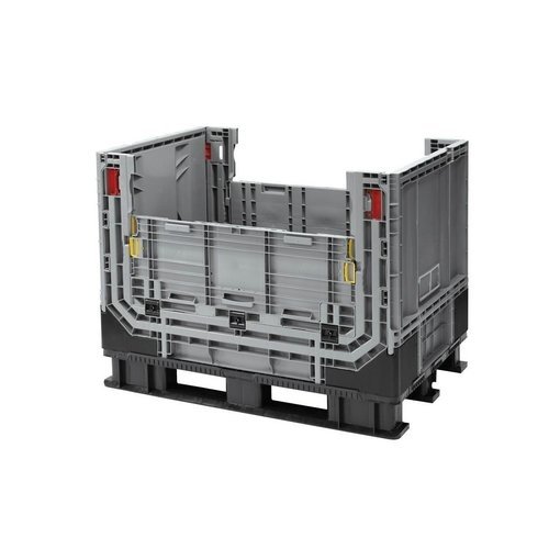 Skrzyniopaleta składana 1211x811x902 mm,składane klapy boczne