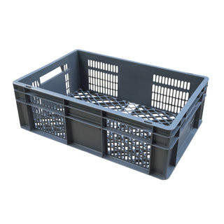 Plastikowa skrzynka Euro na owoce i warzywa 600x400x200 mm