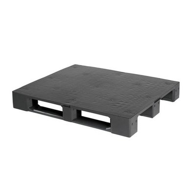 Paleta plastikowa 1200x1000x160 mm - pełny blat, bez krawędzi