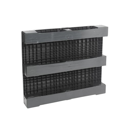 Paleta plastikowa 1200x1000x160 mm - pełny blat, bez krawędzi