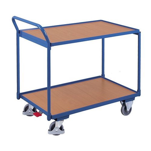 Lekki wózek stołowy 975x525x1010 mm - 2 półki