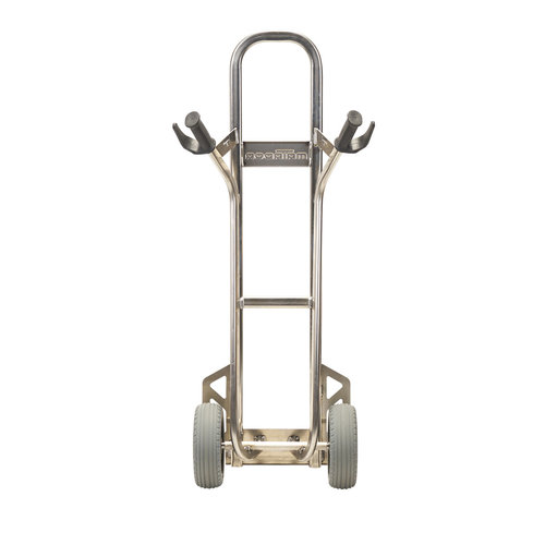 Wózek ręczny do skrzyń NST-300-CT Aluminium, platforma 285x240mm