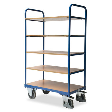 Wózek magazynowy z 5 półkami 910x500x1530 mm