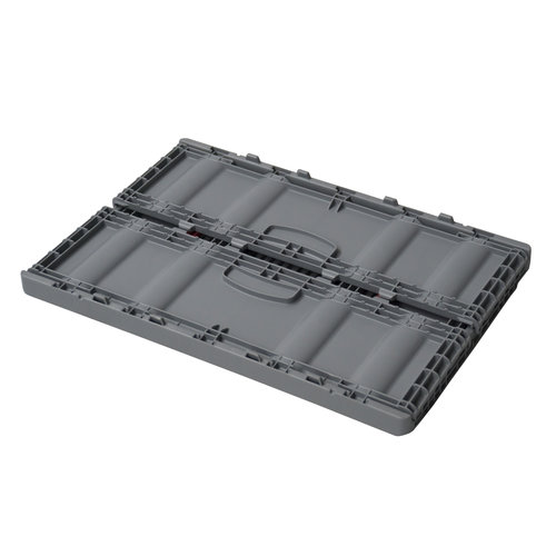 Składany plastikowy pojemnik 600x400x221mm - zamknięty