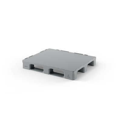 Paleta higieniczna 1200x1000mm HDPE, do kontaktu z produktami spożywczymi