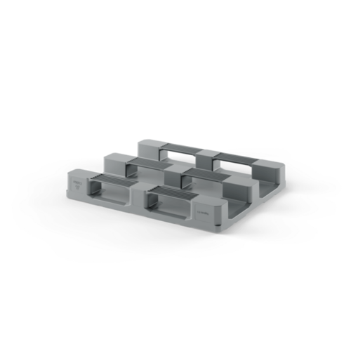 Paleta higieniczna 1200x1000mm HDPE, do kontaktu z produktami spożywczymi