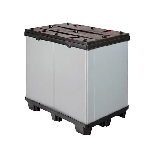 Skrzyniopaleta formowana wtryskowo 1200x800 mm