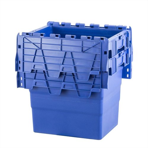 Plastikowy pojemnik z pokrywą 400x300x215 mm