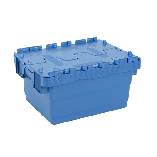 Plastikowy pojemnik z pokrywą 400x300x215 mm