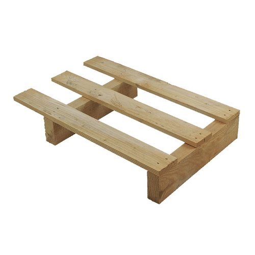 Paleta drewniana ekspozycyjna 600x400x112 mm - używana